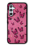 butterfly glitter Samsung Galaxy A54 5G Case