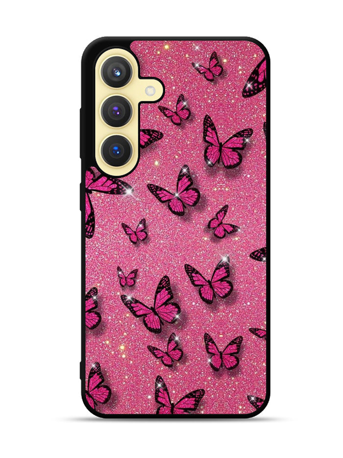butterfly glitter Samsung Galaxy S24 Plus 5G , Samsung Galaxy S24+ 5G Case