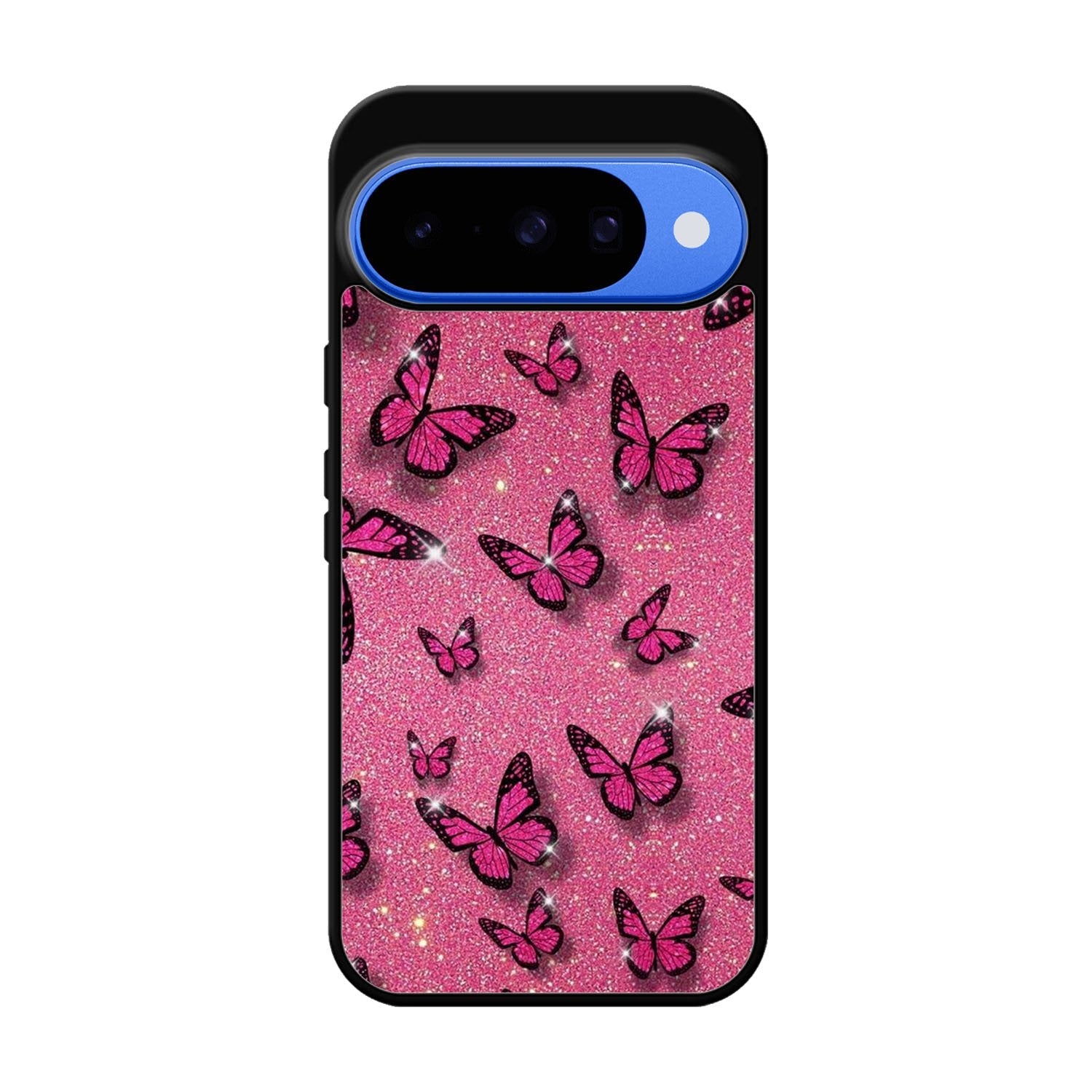 butterfly glitter Google Pixel 10 Case