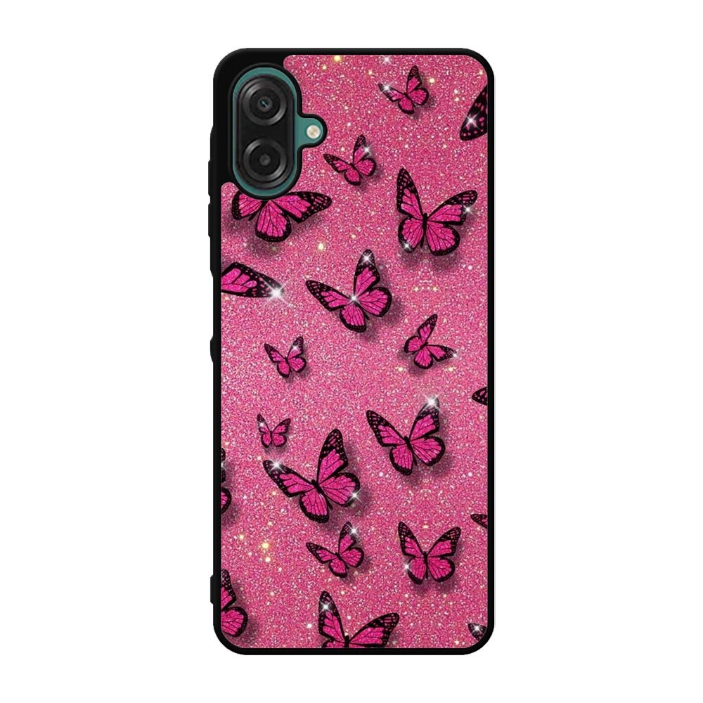 butterfly glitter Samsung Galaxy A07 Case