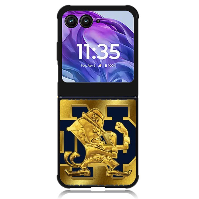 notre dame 1st Motorola Moto Razr Plus 2024 , Moto Razr+ 2024 Case