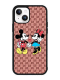 mickey and minnie mouse iPhone 14 Plus Case QC8093