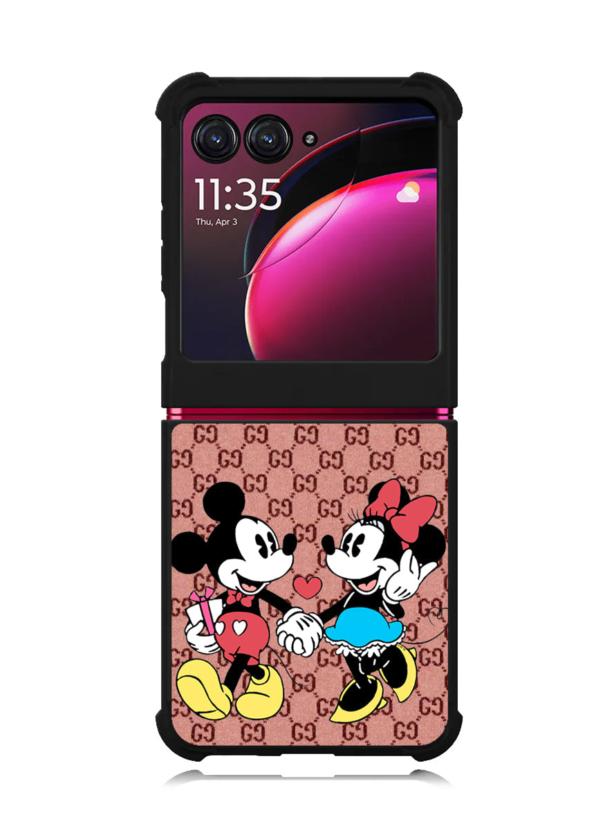 mickey and minnie mouse Motorola Moto Razr Plus 2023 , Moto Razr+ 2023 Case OV8093