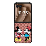 mickey and minnie mouse Motorola Moto RAZR Plus 2025 Case OV8093
