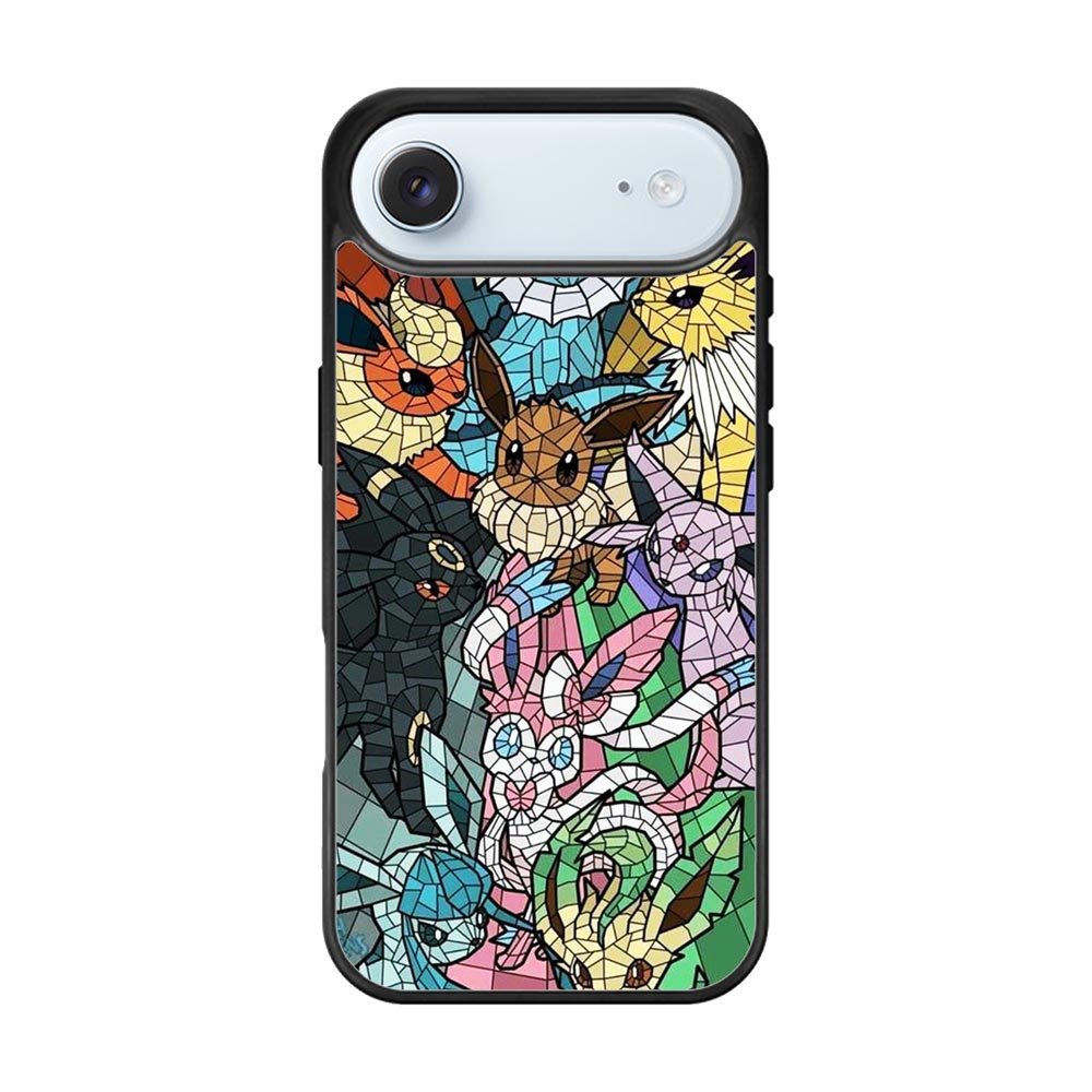 Pokemon Stained Glass iPhone Air Case