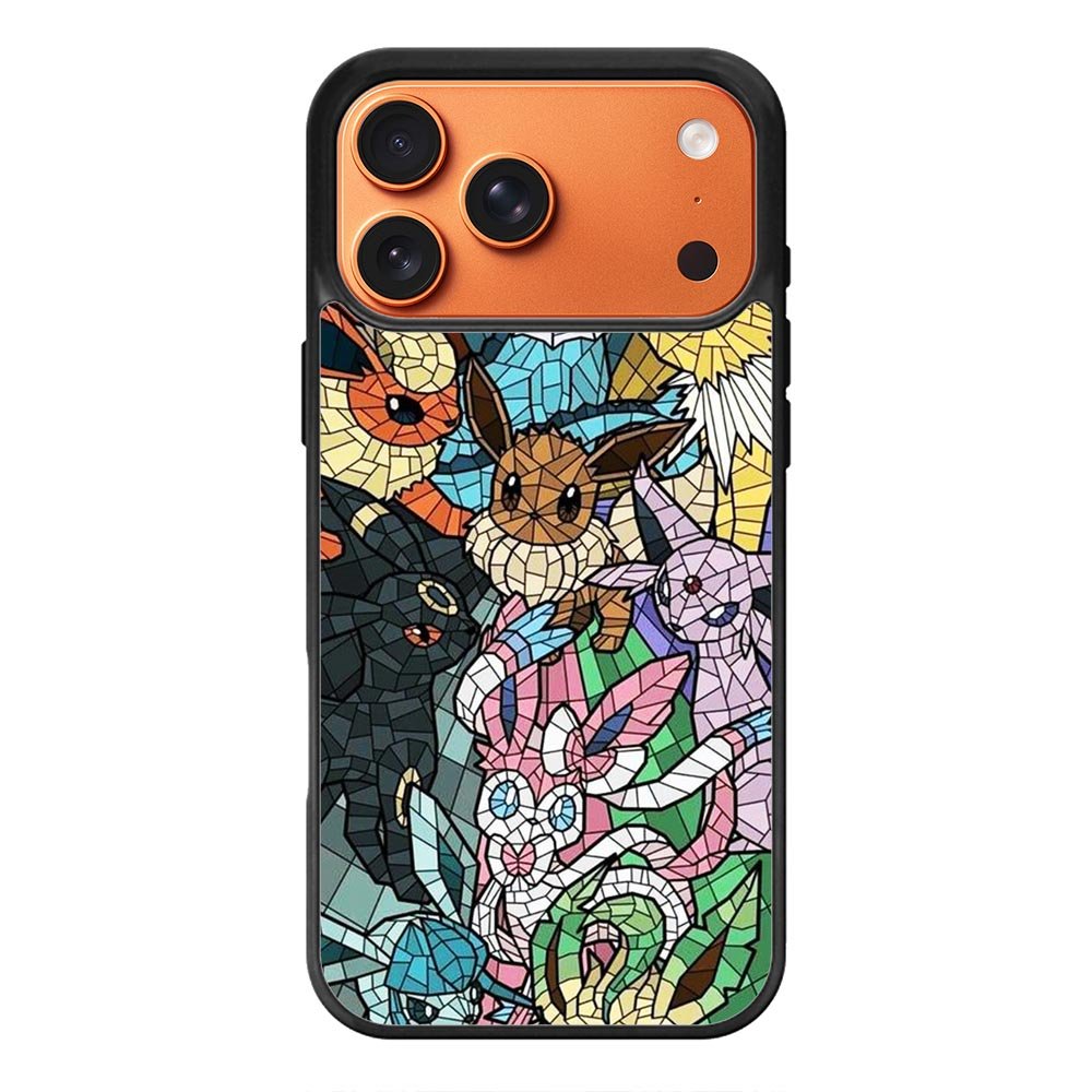 Pokemon Stained Glass Samsung Galaxy S26 Case