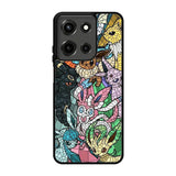 Pokemon Stained Glass Motorola Moto G 5G 2025 Case OV0316