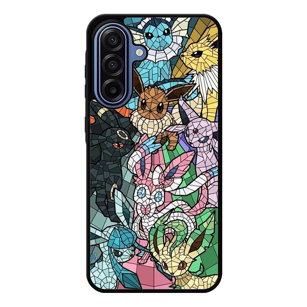 Pokemon Stained Glass Samsung Galaxy A17 Case