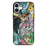 Pokemon Stained Glass iPhone 16 Plus Case
