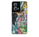Pokemon Stained Glass Motorola Moto Edge 2024 Case OV7714