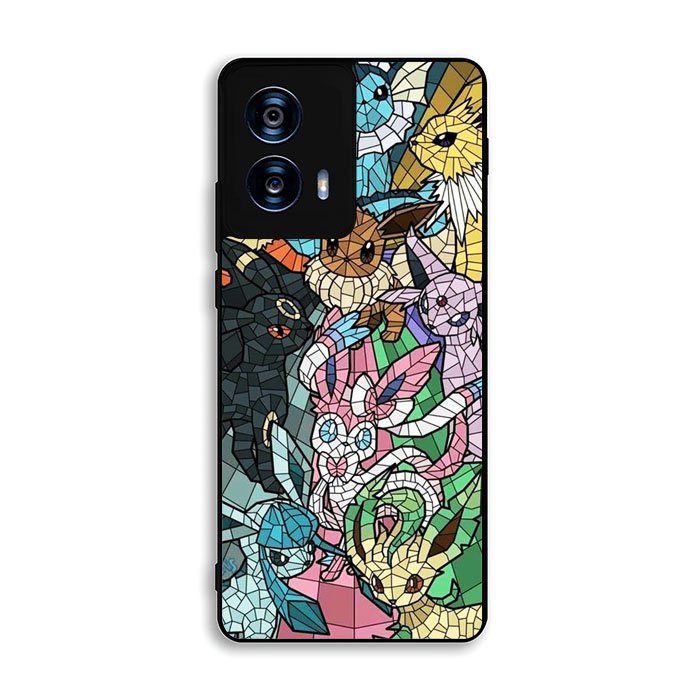 Pokemon Stained Glass Motorola Moto G Power 5G 2024 Case OV7714