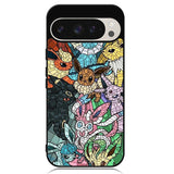Pokemon Stained Glass Google Pixel 9 | Pixel 9 Pro Case