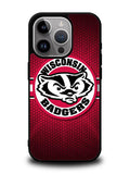 Wisconsin Badgers iPhone 16 Pro Max Case