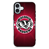 Wisconsin Badgers iPhone 16 Case