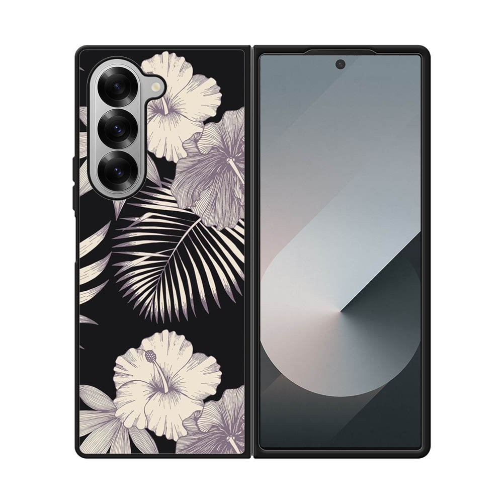tropical flower Samsung Galaxy Z Fold 7 5G Case QC7768
