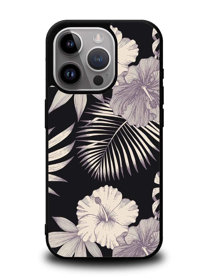 tropical flower iPhone 14 Pro Max Case QC7768