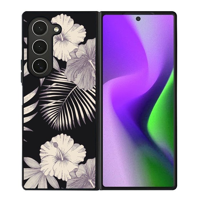 tropical flower Samsung Galaxy Z Fold 6 5G 2024 Case OV7768