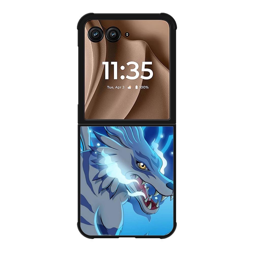Garurumon Digimon Motorola Moto RAZR Plus 2025 Case OV8317