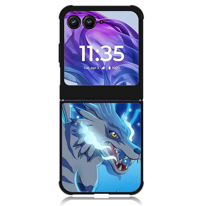 Garurumon Digimon Motorola Moto Razr Plus 2024 , Moto Razr+ 2024 Case OV8317