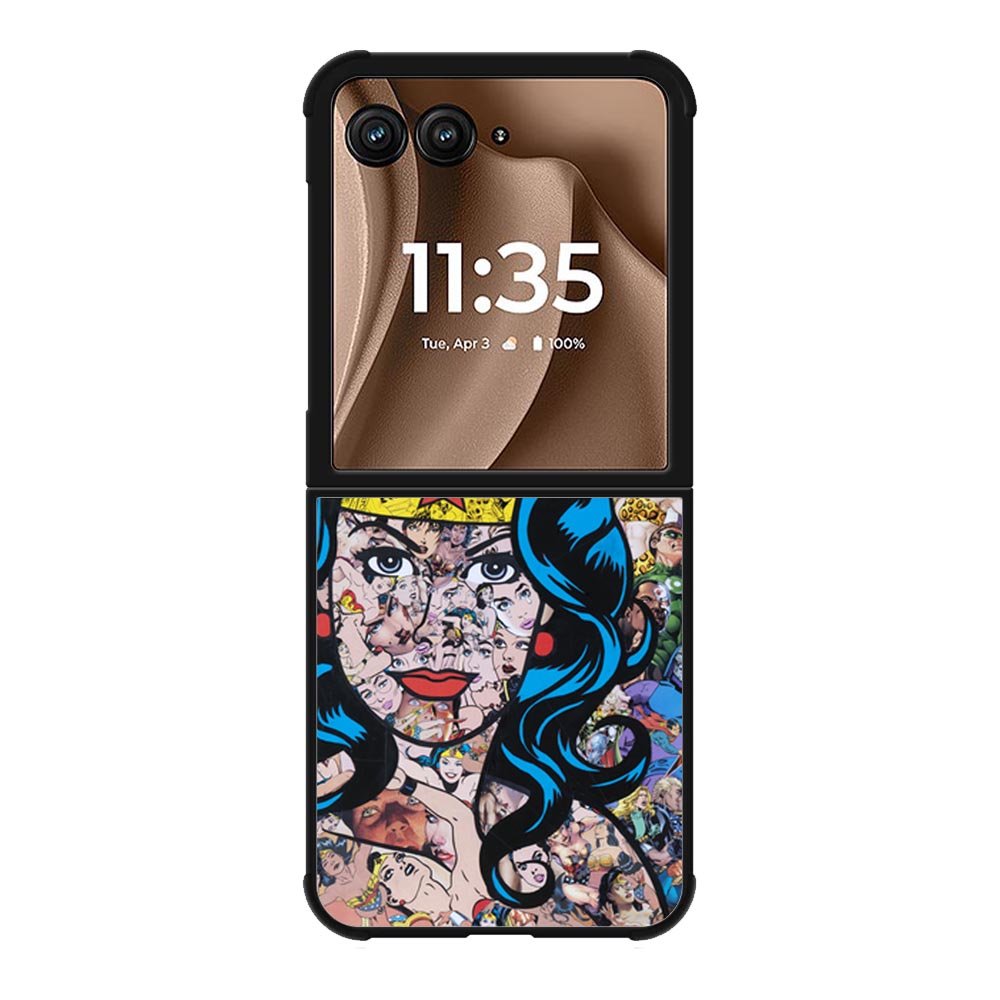 wonder woman Motorola Moto RAZR Plus 2025 Case OV7738