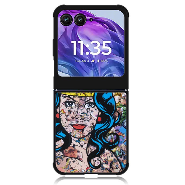 wonder woman Motorola Moto Razr Plus 2024 , Moto Razr+ 2024 Case OV7738