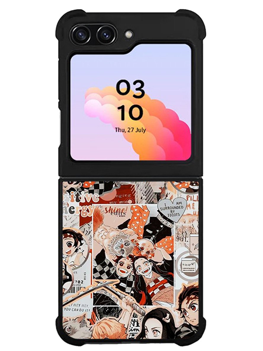 Kimetsu No Yaiba Samsung Galaxy Z Flip 5 5G 2023 Case OV8201