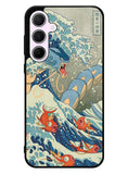 The Great Red Wave Samsung Galaxy A55 5G Case