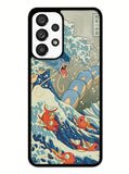 The Great Red Wave Samsung Galaxy A53 5G Case