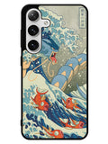 The Great Red Wave Samsung Galaxy S25 5G Case