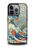 The Great Red Wave iPhone 15 Pro Case