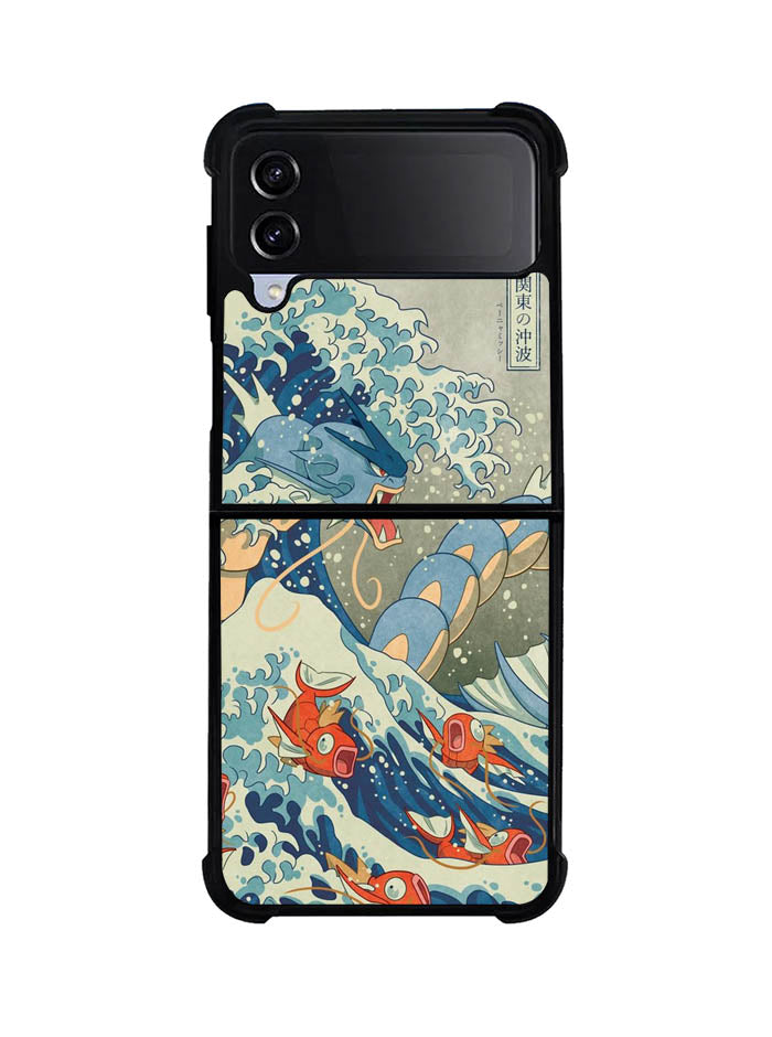 The Great Red Wave Samsung Galaxy Z Flip 4 5G 2022 Case