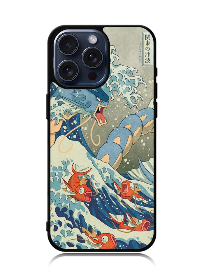The Great Red Wave iPhone 15 Pro Max Case
