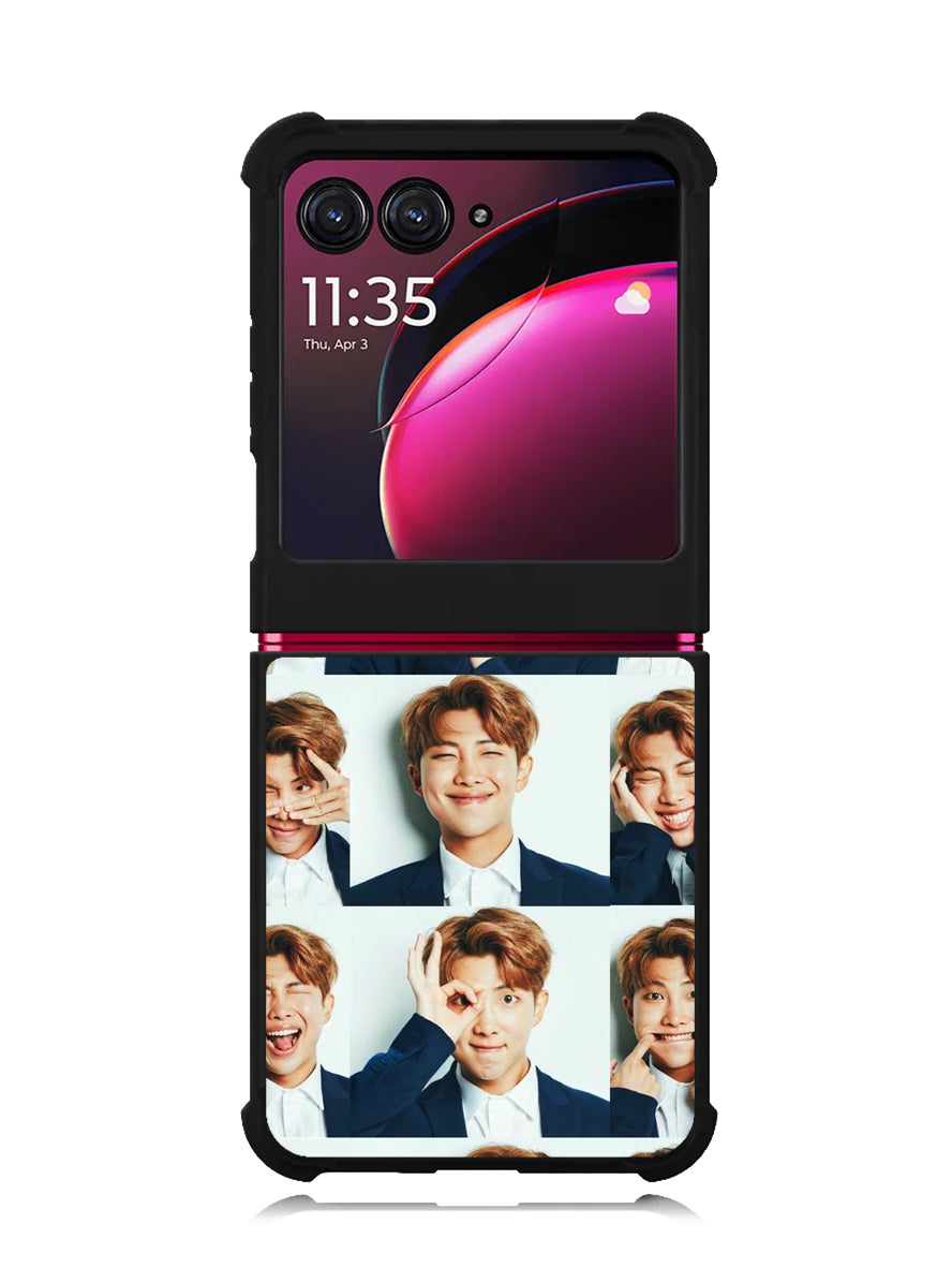 BTS Rapmonster Photo Collage Motorola Moto Razr Plus 2023 , Moto Razr+ 2023 Case OV9701