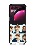BTS Rapmonster Photo Collage Motorola Moto Razr Plus 2023 , Moto Razr+ 2023 Case OV9701