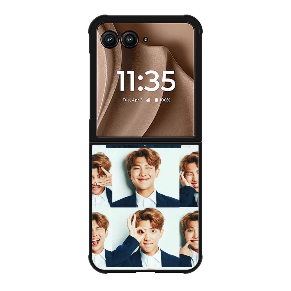 BTS Rapmonster Photo Collage Motorola Moto RAZR Plus 2025 Case OV9701