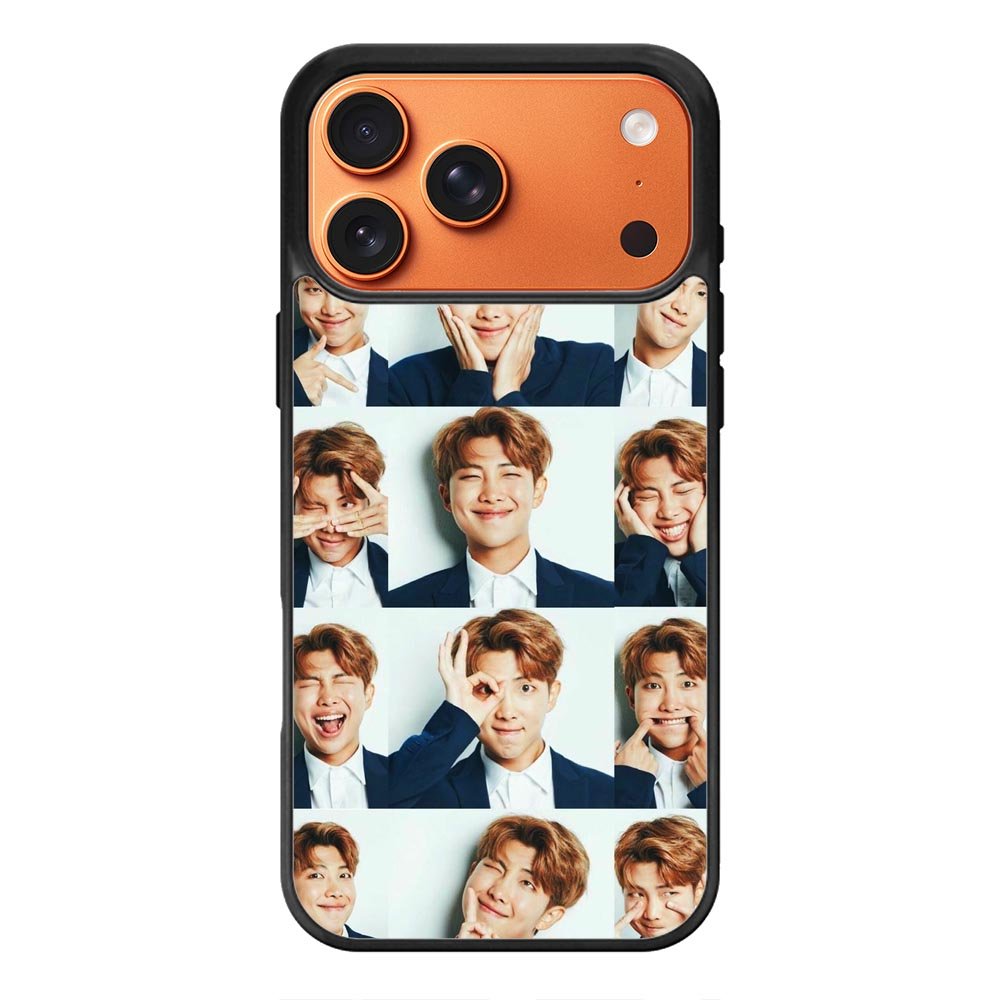 BTS Rapmonster Photo Collage iPhone 17 Pro Case QC9701