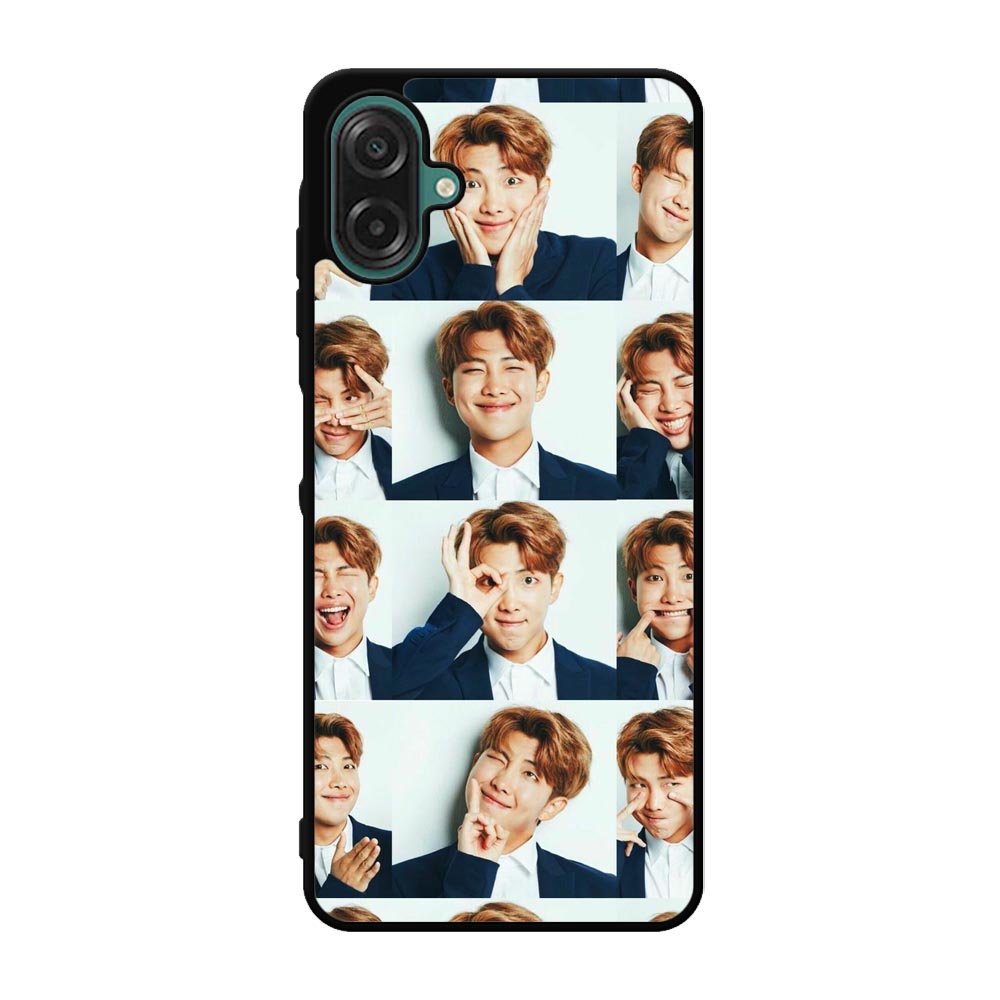 BTS Rapmonster Photo Collage Samsung Galaxy A07 Case QC9701