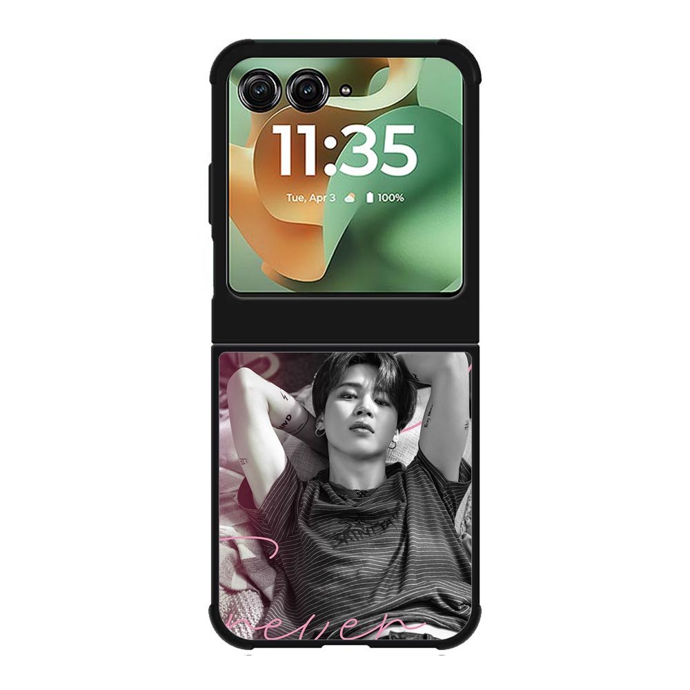 BTS Jimin Young Forever Motorola Moto RAZR 2025 Case OV9699