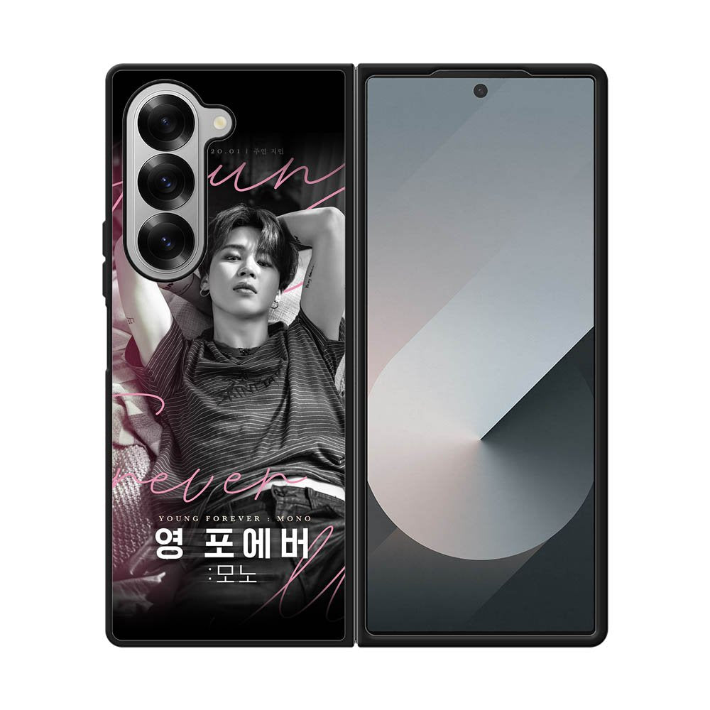 BTS Jimin Young Forever Samsung Galaxy Z Fold 7 5G Case OV9699