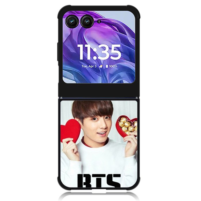 Jungkook BTS Motorola Moto Razr Plus 2024 , Moto Razr+ 2024 Case OV9716