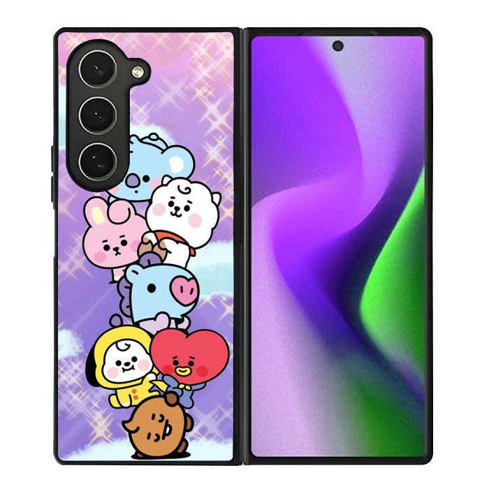 bt21 Samsung Galaxy Z Fold 6 5G 2024 Case OV9697