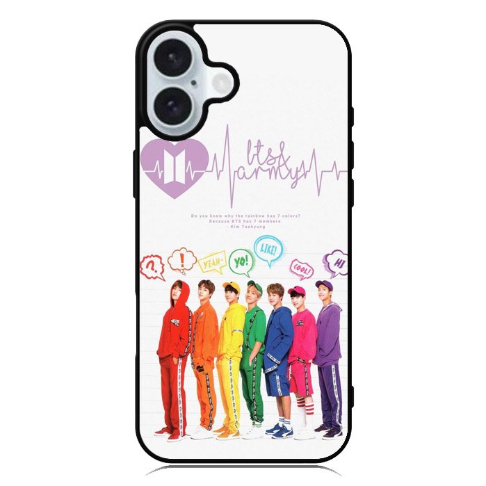 Bangtan BTS iPhone 16 Case QC9695