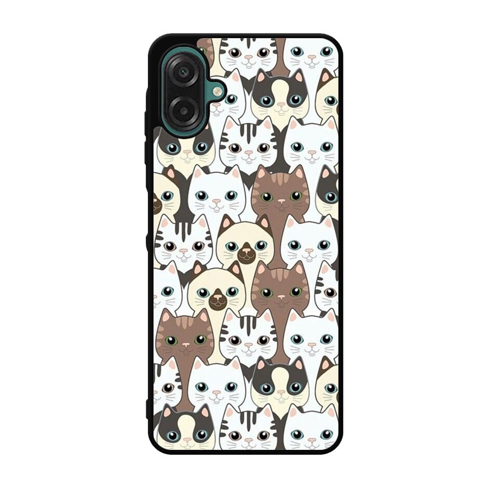 cat tumblr Samsung Galaxy A07 Case QC9704