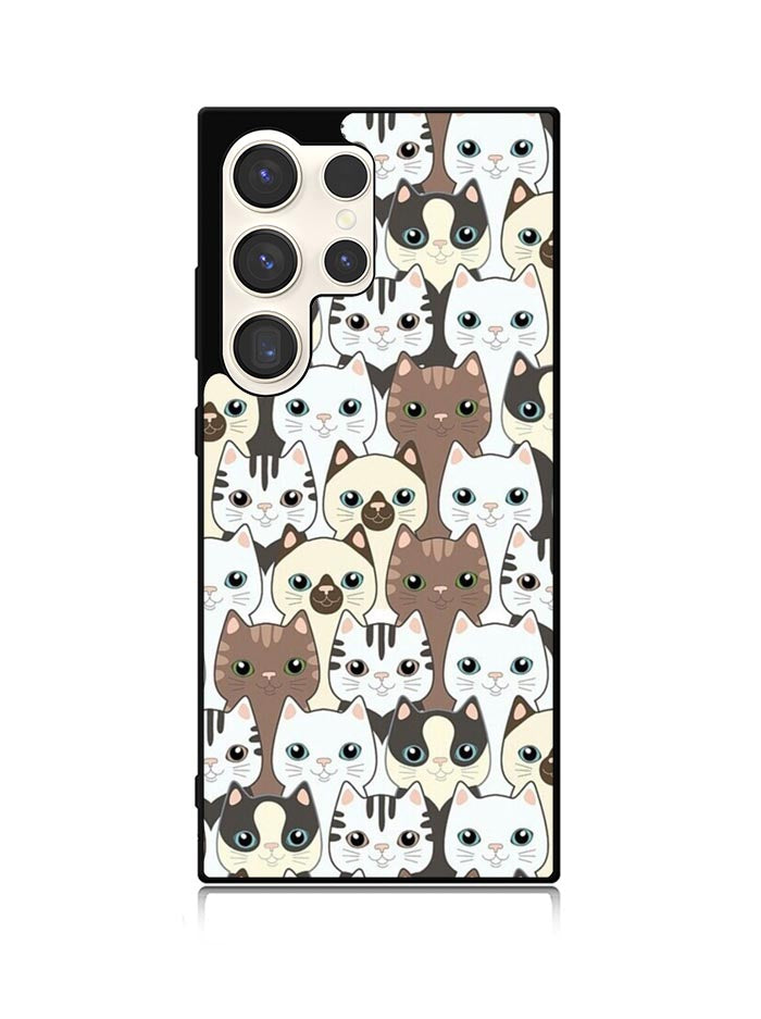 cat tumblr Samsung Galaxy S25 Ultra 5G Case QC9704
