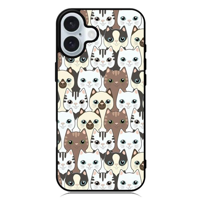 cat tumblr iPhone 16 Plus Case QC9704