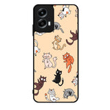 Happy Cat day Motorola Moto G Play 2024 Case OV9714