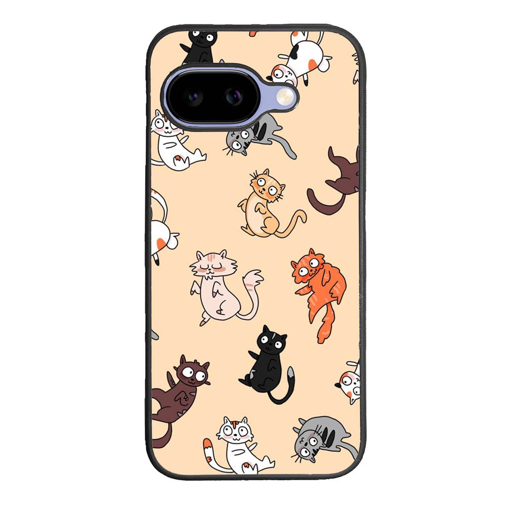 Happy Cat day Google Pixel 10A Case OV9714