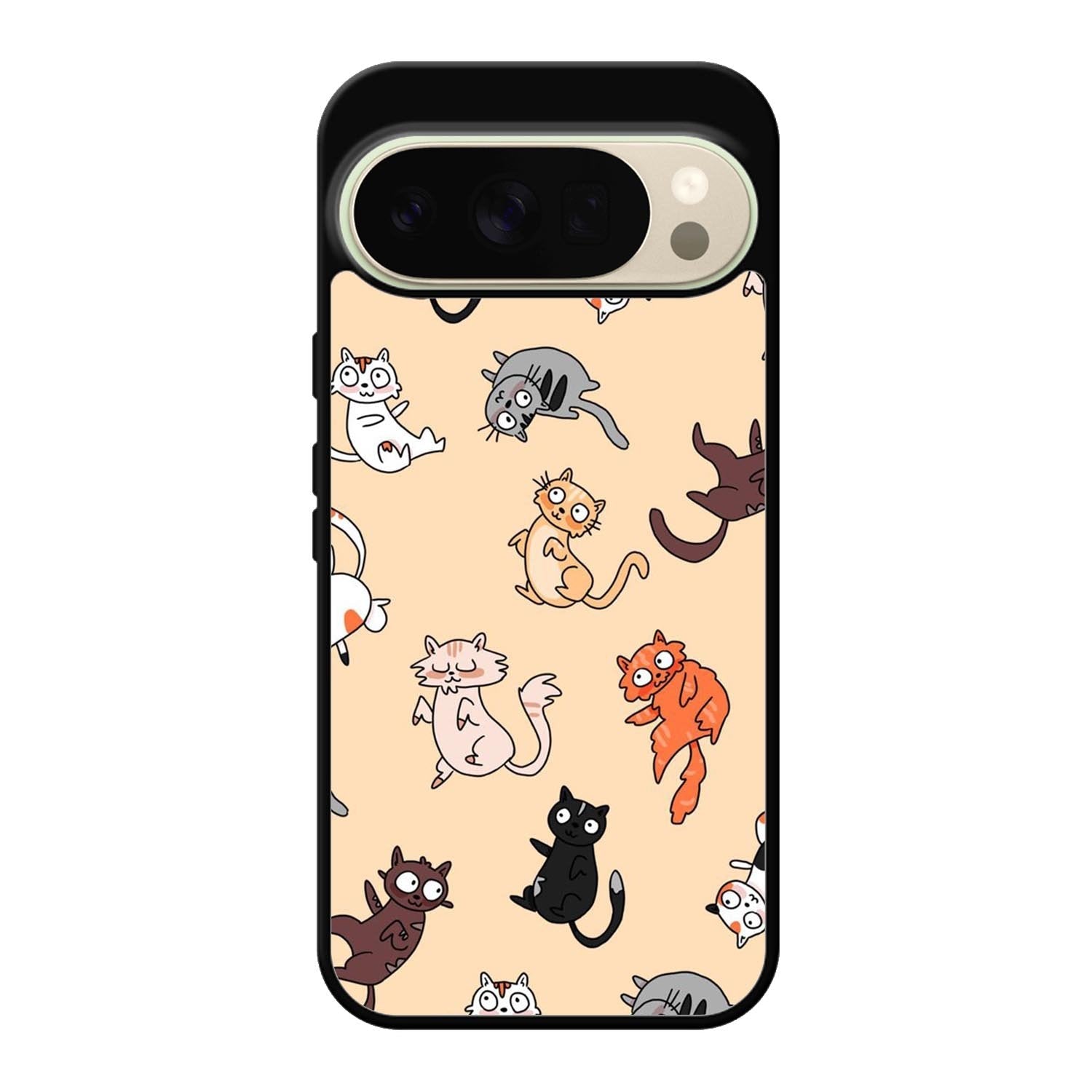 Happy Cat day Google Pixel 10 Pro Case OV9714