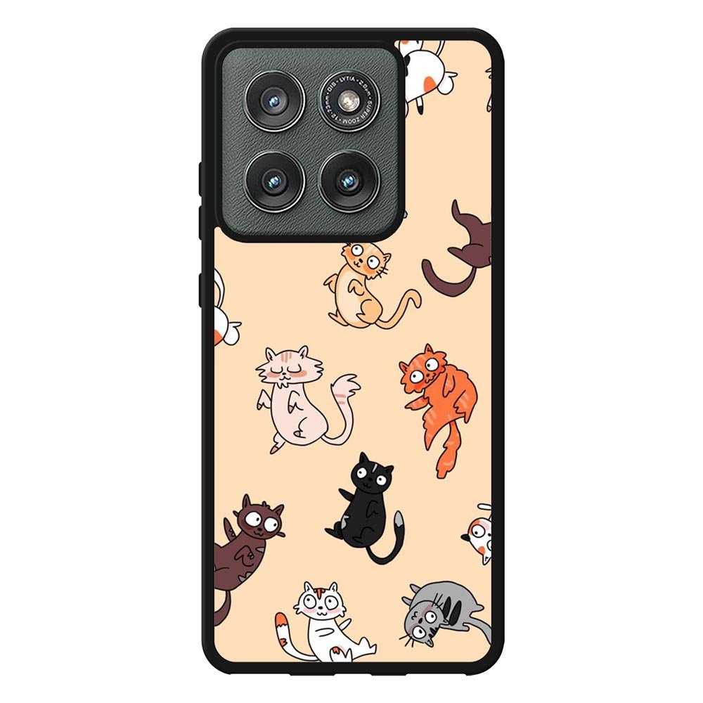 Happy Cat day Motorola Moto Edge 2025 Case OV9714