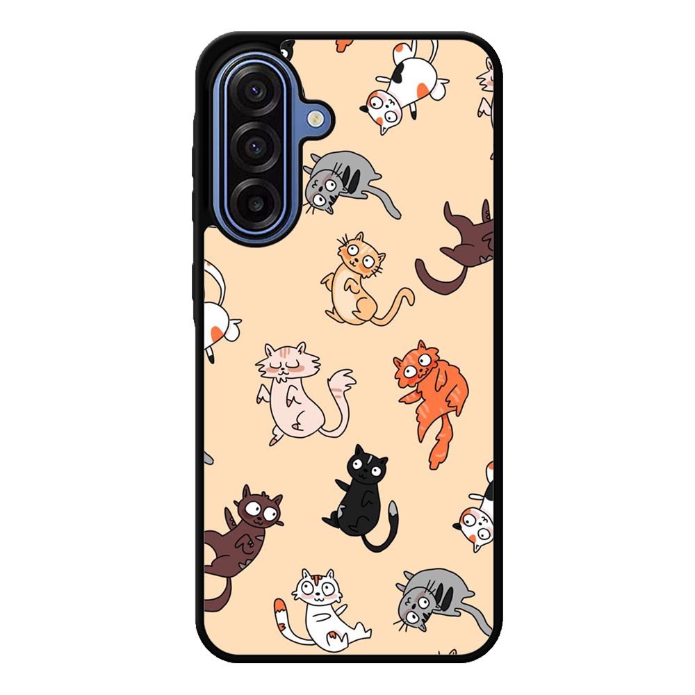 Happy Cat day Samsung Galaxy A17 Case OV9714